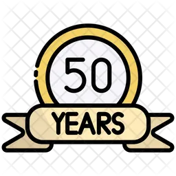 50 Anniversary  Icon