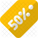 50 태그 50 라벨 할인 태그 아이콘