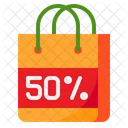 50% 할인  아이콘