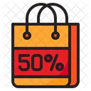 50% 할인  아이콘