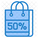 50% 할인  아이콘