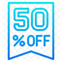 50% 할인  아이콘