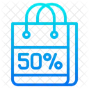 50% 할인  아이콘