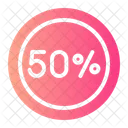 Percent Discount Percentage 아이콘