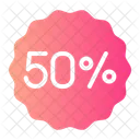Percent Discount Percentage 아이콘