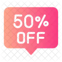 Percent Percentage Discount 아이콘