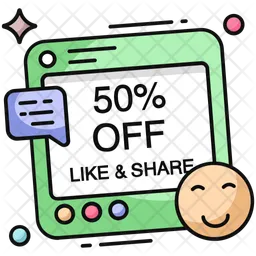 50% Off  Icon