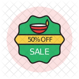 50% off tag  Icon