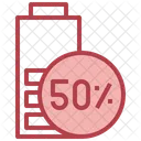 50 Percentage Charge Icon
