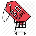 50 Percentage Off  Icon
