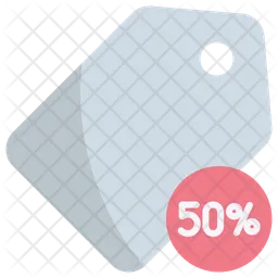 50 por ciento  Icono