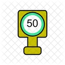 50 Speed Limit  Icon