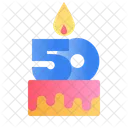 Cake Years 50 Icon