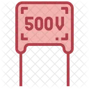 500 V Capacitor  Icon