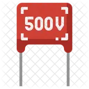 500 V Capacitor  Icon