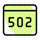 502 Seitenfehler  Symbol