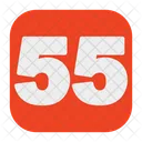 55 Number Icon