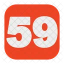 59 Number Icon