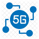 5 G Connectivity Network Icon