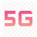 5 G Internet Sinal Ícone