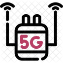 5 G Repeater Amplification Icon