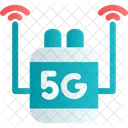 5 G Repeater Amplification Icon