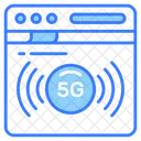 5 G Network Technology Icon