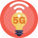 5G Bulb  Icon