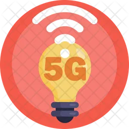 5G Bulb  Icon