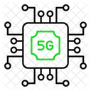 5g 칩  아이콘