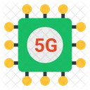 5g Chip  Icon