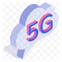 5 G 기술 연결 아이콘