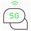 5G 통신  아이콘