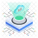 5 G Hologram 5 G Connection 5 G Technology Icon