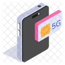 5g 연결성  아이콘