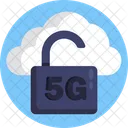 5 G 4 G Comunicacao Ícone