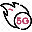 5 G Wireless Connectivity Icon