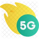 5 G Wireless Connectivity Icon