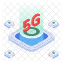 5G Hologram  Icon