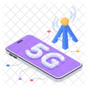 5 G Internet Mobile Internet Mobile Hotspot Icon