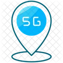 Localização 5g  Ícone