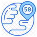 Localização 5g  Ícone