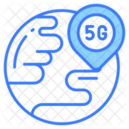 5G Location  Icon