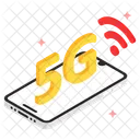 5 G ネットワーク、 5 G、ネットワーク アイコン