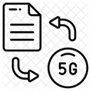 5 G Network Document Icon