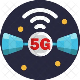 5G Netzwerk  Symbol