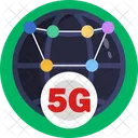 5 G 4 G Kommunikation Symbol