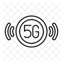 5 G Netzwerk Symbol