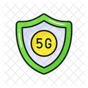 5 G Netzwerk Verbindung Symbol