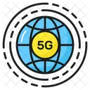 5 G Netzwerk Internet Symbol